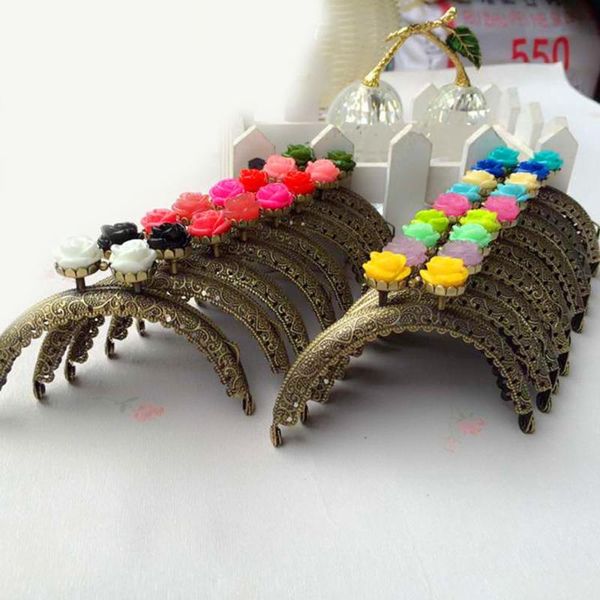 bag parts & accessories 10pcs 8.5cm rose head metal frame for coin purse handbag diy, Black
bag parts & accessories 10pcs 8.5cm rose head metal frame for coin purse handbag diy, Black