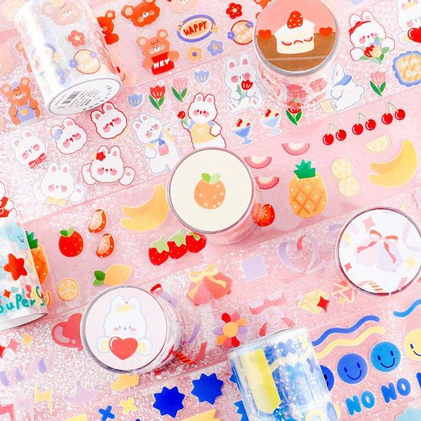 gift wrap kawaii cartoon serie decoration tape cute colorful glitter washi masking creative scrapbooking stationary school supplies
gift wrap kawaii cartoon serie decoration tape cute colorful glitter washi masking creative scrapbooking stationary school supplies