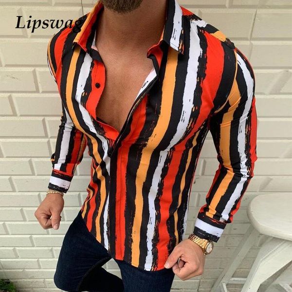 men's casual shirts 2021 spring fashion striped men long sleeve turn-down collar button summer slim male streetwear plus size, White;black
men's casual shirts 2021 spring fashion striped men long sleeve turn-down collar button summer slim male streetwear plus size, White;black