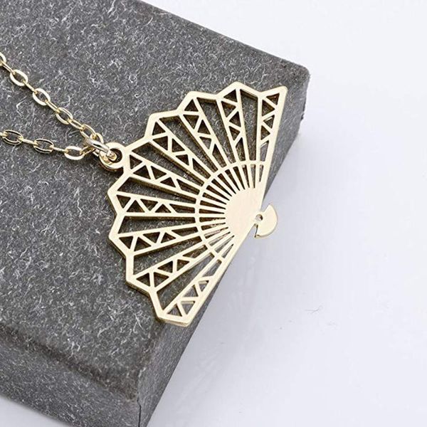 pendant necklaces simple folding fan necklace pretty jewelry accessories on your neck, Silver
pendant necklaces simple folding fan necklace pretty jewelry accessories on your neck, Silver