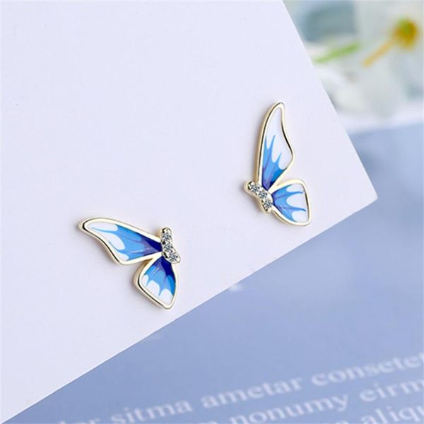 stud crystal zircon simple wing butterfly earringssilver 2021 women's fashion jewelry wholesale, Golden;silver
stud crystal zircon simple wing butterfly earringssilver 2021 women's fashion jewelry wholesale, Golden;silver