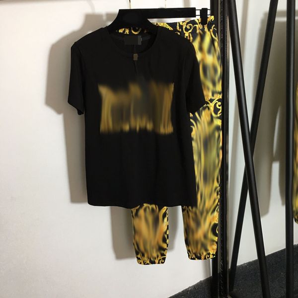 223 2022 spring summer brand same style two piece long pants white black regular empire crew neck pullover short sleeve fashion casual meiyi
223 2022 spring summer brand same style two piece long pants white black regular empire crew neck pullover short sleeve fashion casual meiyi