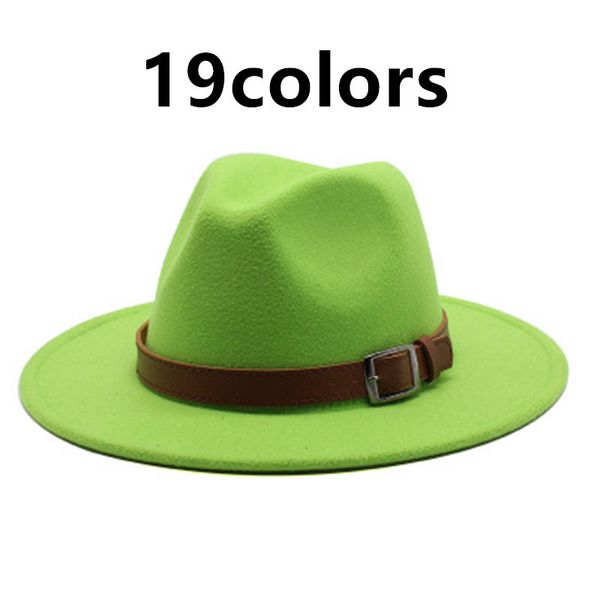 2021 new winter women fedora wool felt hats vintage classic belt buckle church fascinator autumn green black white wide brim hat men v4yr, Blue;gray
2021 new winter women fedora wool felt hats vintage classic belt buckle church fascinator autumn green black white wide brim hat men v4yr, Blue;gray