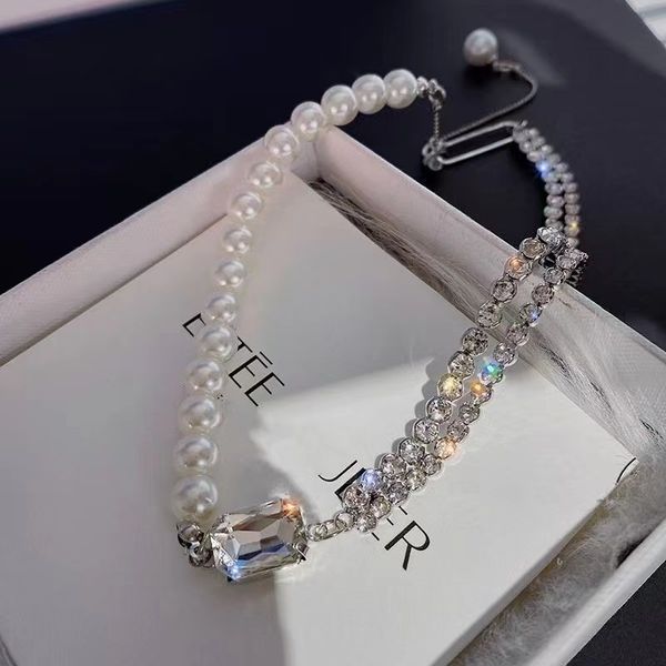 necklaces pendants korean style simulation pearl asymmetric choker multilayer for women trendy naive and romantic clavicle chain 2021, Silver
necklaces pendants korean style simulation pearl asymmetric choker multilayer for women trendy naive and romantic clavicle chain 2021, Silver