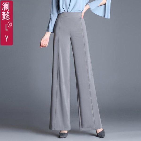 women's pants & capris 2021 spring and summer arrival fashion thin section side zipper hanging along a sense of falling wide leg tide, Black;white
women's pants & capris 2021 spring and summer arrival fashion thin section side zipper hanging along a sense of falling wide leg tide, Black;white
