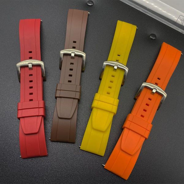 watch bands for lady and gentlemen 20 22 24mm strap durable fluororubber sport accessories quick release band, Black;brown
watch bands for lady and gentlemen 20 22 24mm strap durable fluororubber sport accessories quick release band, Black;brown