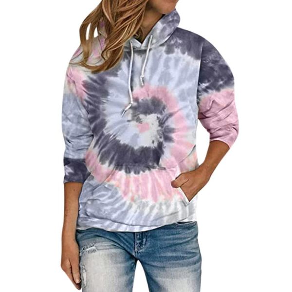 women's hoodies & sweatshirts tie dye women pocket long sleeve casual sweatshirt loose soft drawstring hooded pullover autumn 2021, Black
women's hoodies & sweatshirts tie dye women pocket long sleeve casual sweatshirt loose soft drawstring hooded pullover autumn 2021, Black