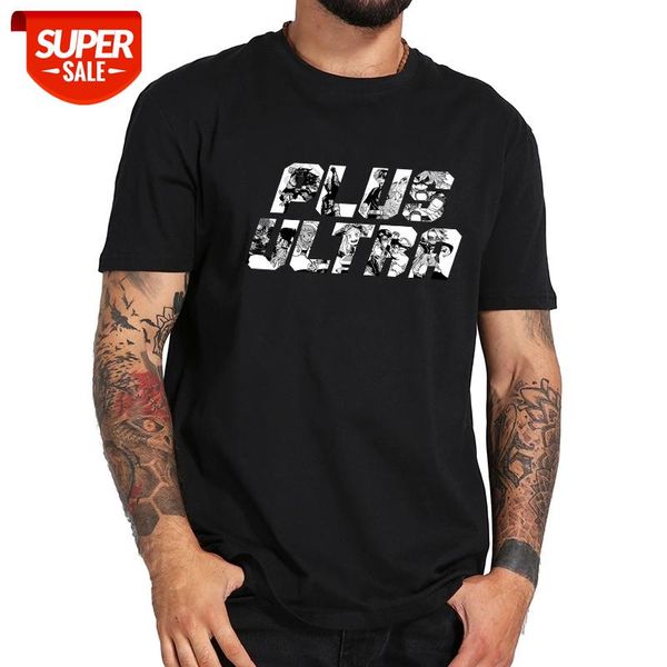 My Hero Academia Plus ultra Tshirt Letter Print Tshirt Pure Cotton EU Size Soft Comfortable High Quality Tops #Nh20, White;black
My Hero Academia Plus ultra Tshirt Letter Print Tshirt Pure Cotton EU Size Soft Comfortable High Quality Tops #Nh20, White;black