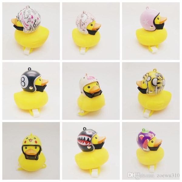 1pcs cartoon yellow silica gel little duck shape bicycle bells shining mountain bike handlebar duck head light accessories vt0120
1pcs cartoon yellow silica gel little duck shape bicycle bells shining mountain bike handlebar duck head light accessories vt0120