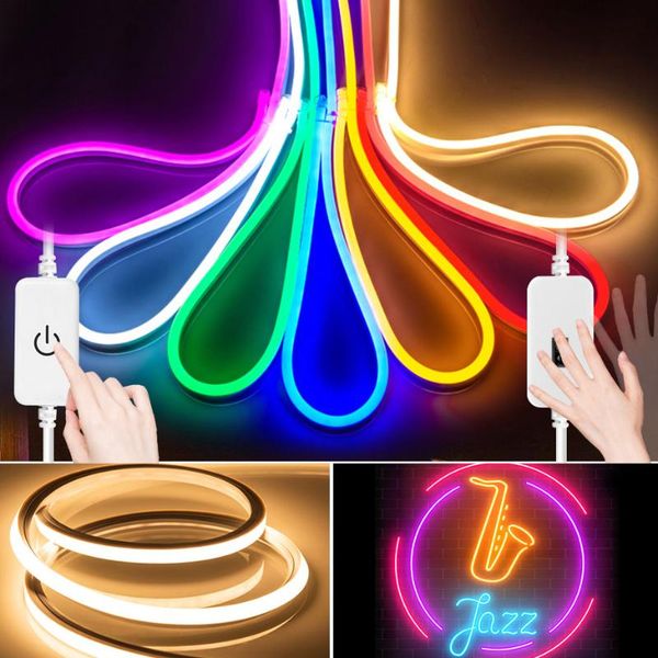 led neon light dimmable dc12v smd2835 flexible rope tube rubber waterproof strip lights warm/white/red/green/blue/pink/yellow
led neon light dimmable dc12v smd2835 flexible rope tube rubber waterproof strip lights warm/white/red/green/blue/pink/yellow