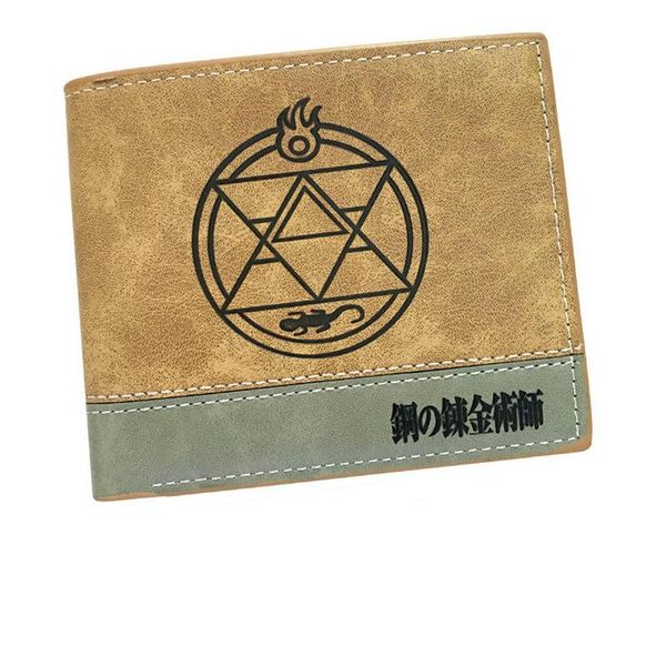 salambe wallet fullmetal alchemist purse flame salamander short case khaki leather money notecase change burse card holders, Red;black
salambe wallet fullmetal alchemist purse flame salamander short case khaki leather money notecase change burse card holders, Red;black