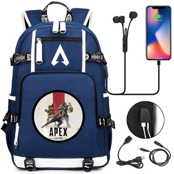 backpack apex legends cartoon school bags for teenagers casual student usb travel lapshoulders zipper bookbag
backpack apex legends cartoon school bags for teenagers casual student usb travel lapshoulders zipper bookbag