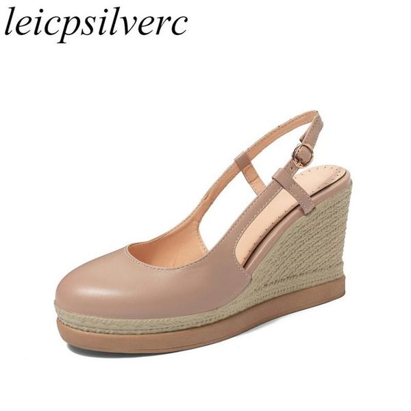 sandals women's super high heels pu buckle round toe wedges platform 2021 fashion spring summer black big size 34-44 
sandals women's super high heels pu buckle round toe wedges platform 2021 fashion spring summer black big size 34-44