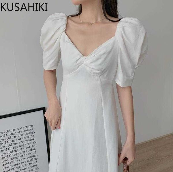 korea chic square collar dresses for women puff sleeve elegant dress slim waist vestidos de mujer 6g715 210603, Black;gray
korea chic square collar dresses for women puff sleeve elegant dress slim waist vestidos de mujer 6g715 210603, Black;gray