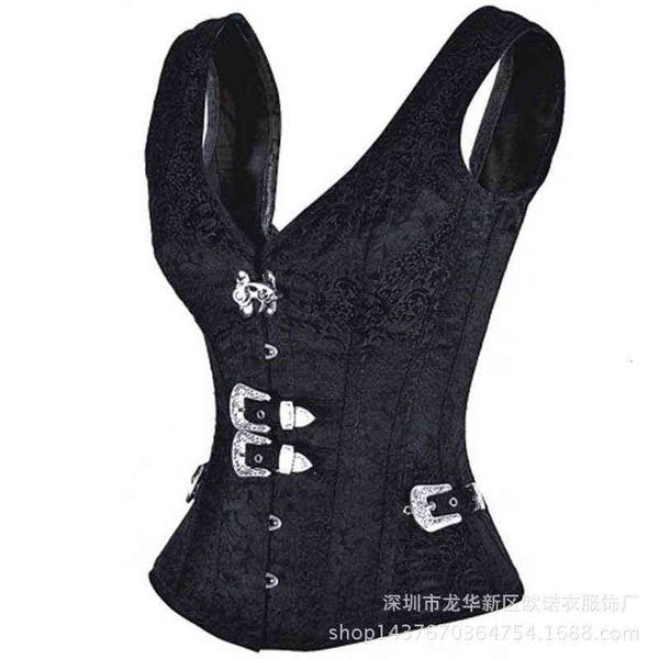 waist tummy shaper 12 steel bone domineering court drs black strap sleevels corset
waist tummy shaper 12 steel bone domineering court drs black strap sleevels corset