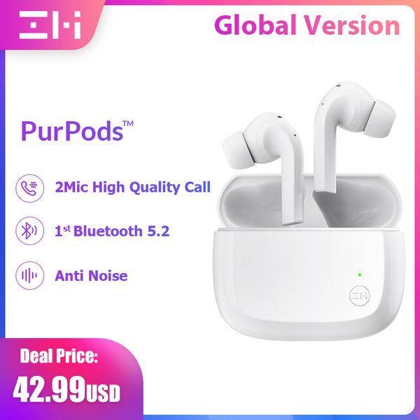 zmi purpods true wireless earphones worlds 1st bluetooth 5.2 2mic anti noise waterproof in ear sports headphones
zmi purpods true wireless earphones worlds 1st bluetooth 5.2 2mic anti noise waterproof in ear sports headphones