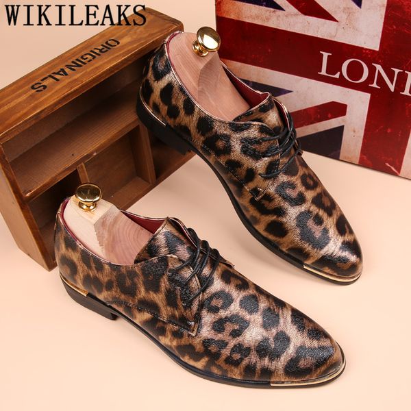 leopard wedding shoes men formal coiffeur elegant shoes for men italian party shoes for men brown dress brand patent leather, Black
leopard wedding shoes men formal coiffeur elegant shoes for men italian party shoes for men brown dress brand patent leather, Black