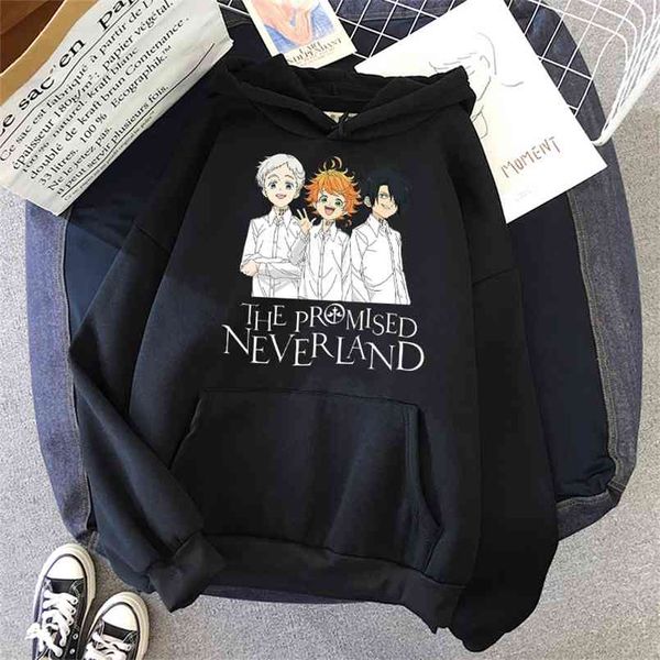 winter warm promised neverland hoodie thickening fashion anime print long sleeve student hooded pullover loose sweatshirt 210813, Black
winter warm promised neverland hoodie thickening fashion anime print long sleeve student hooded pullover loose sweatshirt 210813, Black