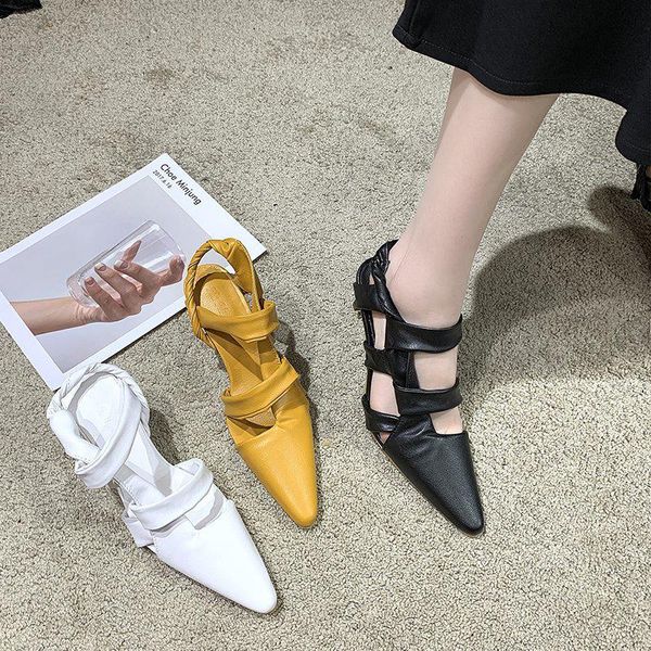 sandals yellow modern women 2021 summer fashion closed pointed toe stilettos pumps shoes high heels sandalias black white
sandals yellow modern women 2021 summer fashion closed pointed toe stilettos pumps shoes high heels sandalias black white