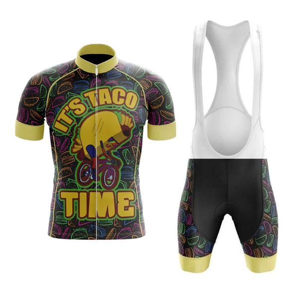racing sets taco time cycling jersey set summer hombre mtb bike suit kit mens clothing bicicleta conjunto, Black;blue
racing sets taco time cycling jersey set summer hombre mtb bike suit kit mens clothing bicicleta conjunto, Black;blue