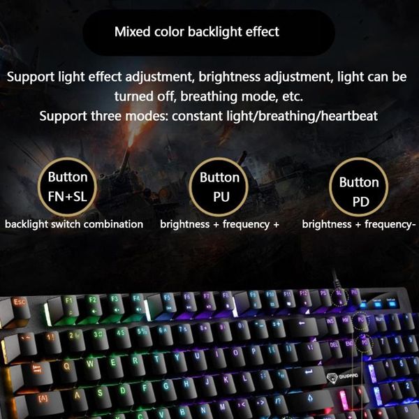 keyboards ak 911 mechanical gaming keyboard floating u shaped keycap wired for windows pc (104 keys, black)
keyboards ak 911 mechanical gaming keyboard floating u shaped keycap wired for windows pc (104 keys, black)