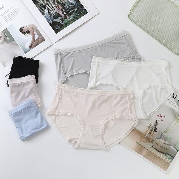 women's panties 2021 style ice silk mesh panties, cool and breathable mid-waist solid color cotton crotch,  briefs, Black;pink 
women's panties 2021 style ice silk mesh panties, cool and breathable mid-waist solid color cotton crotch,  briefs, Black;pink