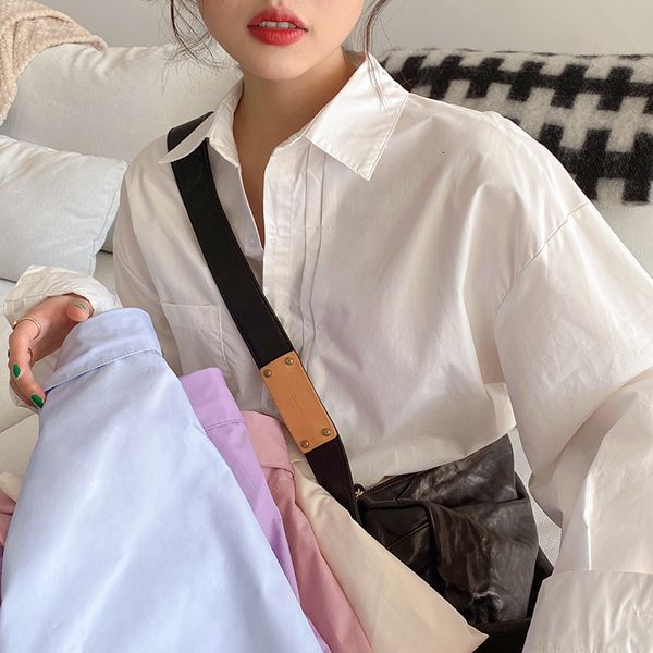 new 5colors basic shirt korean style long sleeve blouses breif loose womens and blouse 2021 (f4238) isun, Black;brown
new 5colors basic shirt korean style long sleeve blouses breif loose womens and blouse 2021 (f4238) isun, Black;brown