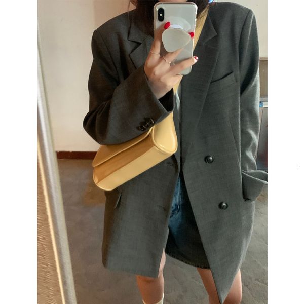 2021 fashionable commuter women's wear korean version high ji feeling variegated grey suit coat early autumn style temperament thin top, White
2021 fashionable commuter women's wear korean version high ji feeling variegated grey suit coat early autumn style temperament thin top, White