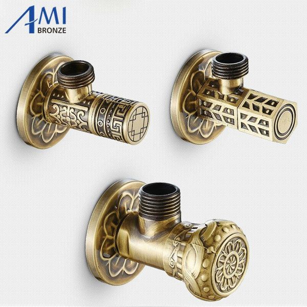 antique brushed brass 1/2" male bathroom angle valve filling valves bathroom round sqaure carved valve
antique brushed brass 1/2" male bathroom angle valve filling valves bathroom round sqaure carved valve