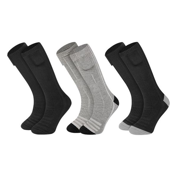 sports socks 1pair winter cycling electric heated foot warmer socking men women battery usb charging thermal leg self heating, Black
sports socks 1pair winter cycling electric heated foot warmer socking men women battery usb charging thermal leg self heating, Black