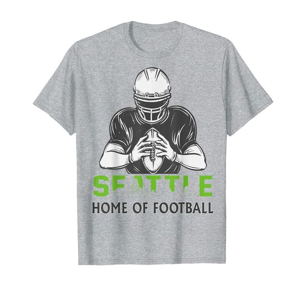 seattle home of football classic football fan t-shirt, White;black
seattle home of football classic football fan t-shirt, White;black