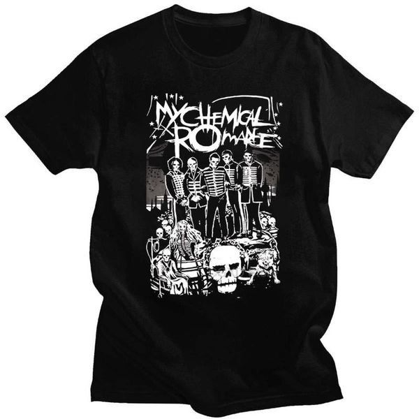 men's t-shirts 14 color my romance mcr dead t-shirt black parade punk emo rock summer t shirt 2021 fashion tee eu, White;black
men's t-shirts 14 color my romance mcr dead t-shirt black parade punk emo rock summer t shirt 2021 fashion tee eu, White;black