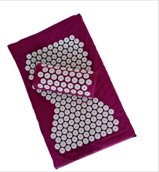 68*42cm massager cushion mat yoga mat acupressure relieve back relieve body pain spike acupuncture massage with pillow
68*42cm massager cushion mat yoga mat acupressure relieve back relieve body pain spike acupuncture massage with pillow