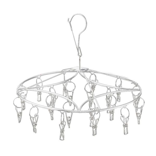 windproof rotatable round sock dryer clip with 20 pegs for underwear towels lingerie shoe insoles clothes hanger stainless steel
windproof rotatable round sock dryer clip with 20 pegs for underwear towels lingerie shoe insoles clothes hanger stainless steel