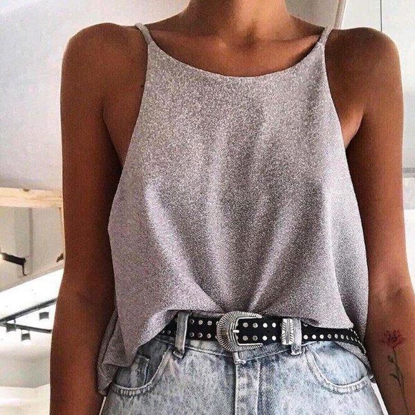 women glitter sleeveless camisole tee shirt 2021 spring summer lady blouse slim fit tank fashion female blusa q30, White
women glitter sleeveless camisole tee shirt 2021 spring summer lady blouse slim fit tank fashion female blusa q30, White