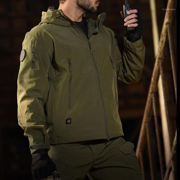 men's jackets us uk military fleece tactical jacket men thermal warm hooded coat outdoors pro softshell hike outerwear army, Black;brown
men's jackets us uk military fleece tactical jacket men thermal warm hooded coat outdoors pro softshell hike outerwear army, Black;brown