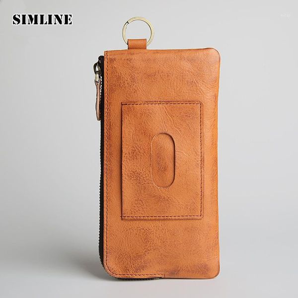 wallets simline brand design genuine leather men wallet cowhide male vintage long slim zipper coin purse card holder clutch bag1, Red;black
wallets simline brand design genuine leather men wallet cowhide male vintage long slim zipper coin purse card holder clutch bag1, Red;black