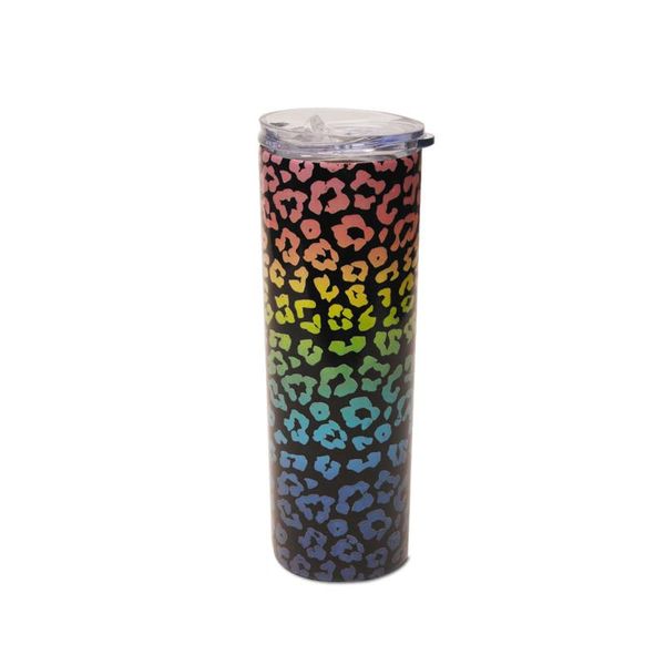 cosmetic bags & cases tie dye leopard stainless steel cup 20oz slim tumbler heat perservation travel gift water holder dom1175
cosmetic bags & cases tie dye leopard stainless steel cup 20oz slim tumbler heat perservation travel gift water holder dom1175