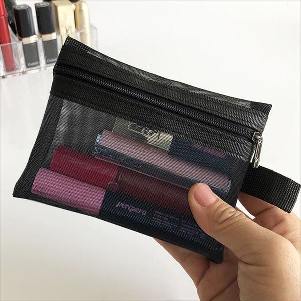 cosmetic women small mesh bags makeup with make up organizer lipstick ladies toiletry neceser mujer pouch
cosmetic women small mesh bags makeup with make up organizer lipstick ladies toiletry neceser mujer pouch