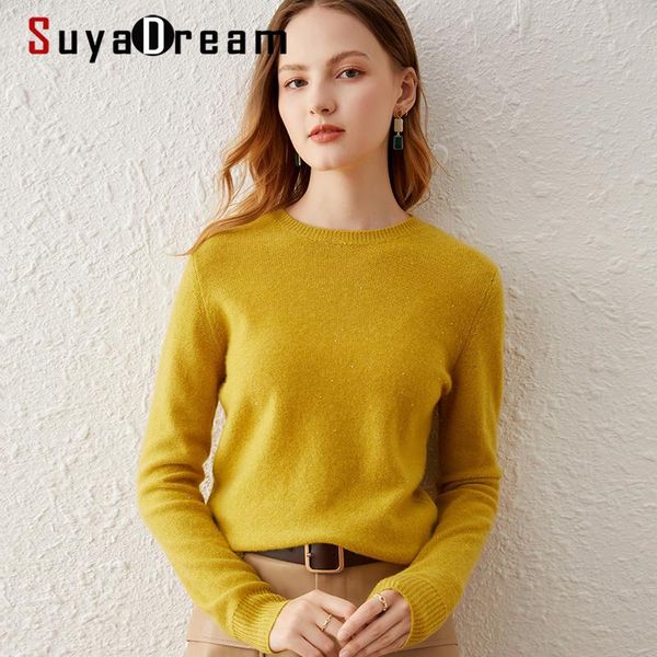women's sweaters suyadream women 65%cashmere 35%wool crew neck beadings pullovers 2021 fall winter simple chic knit wear, White;black
women's sweaters suyadream women 65%cashmere 35%wool crew neck beadings pullovers 2021 fall winter simple chic knit wear, White;black