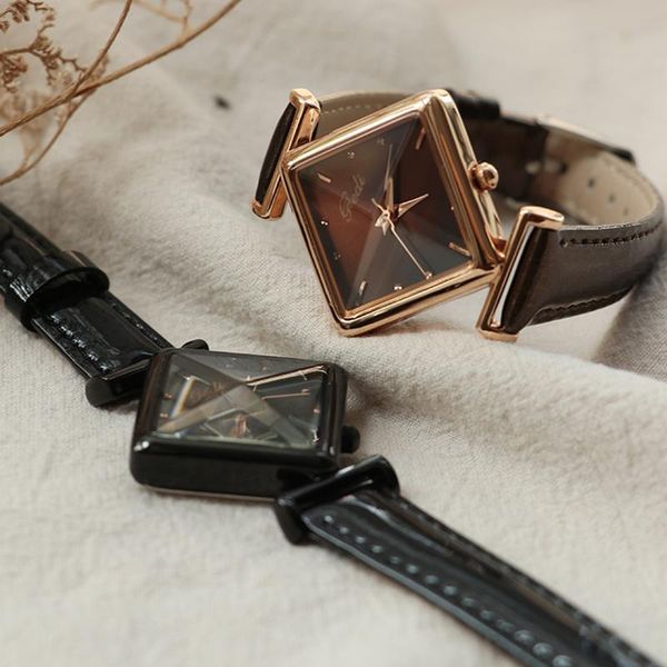 wristwatches square ladies quartz watch waterproof pu leather classic retro art simple trend fashion jewelry accessorie, Slivery;brown
wristwatches square ladies quartz watch waterproof pu leather classic retro art simple trend fashion jewelry accessorie, Slivery;brown