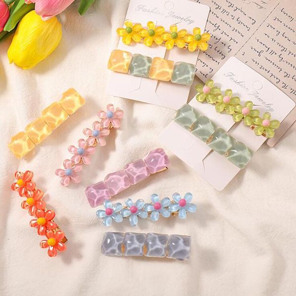 hair accessories summer colorful flower clip 2 pcs/set for women girl sweet lovely hairpins duckbill barrettes
hair accessories summer colorful flower clip 2 pcs/set for women girl sweet lovely hairpins duckbill barrettes