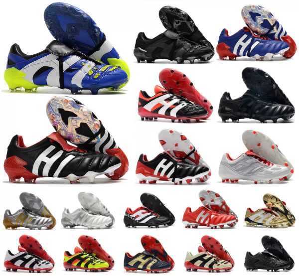 men predator accelerator eternal class 20+ soccer shoes mutator mania tormentor electricity precision 20+x fg db zidane zz cleats football b
men predator accelerator eternal class 20+ soccer shoes mutator mania tormentor electricity precision 20+x fg db zidane zz cleats football b