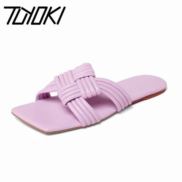 sandals tuyoki size 33-40 women real leather patchwork summer shoes for square toe slip on casual ladies footwear, Black
sandals tuyoki size 33-40 women real leather patchwork summer shoes for square toe slip on casual ladies footwear, Black