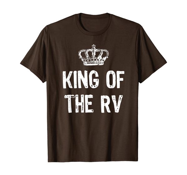 King Of The RV Camping Funny Gift T-Shirt, White;black
King Of The RV Camping Funny Gift T-Shirt, White;black