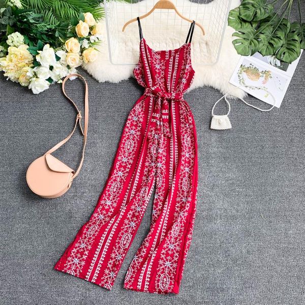 women's jumpsuits & rompers seaside holiday retro printed v-collar back-down pocket broad-legged beach women casual g843, Black;white
women's jumpsuits & rompers seaside holiday retro printed v-collar back-down pocket broad-legged beach women casual g843, Black;white