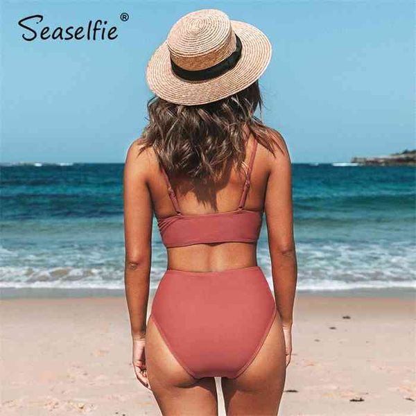 seaselfie twist tank high-waist bikini sets swimwear women swimsuits bathing suit solid red v-neck bikinis beachwear, White;black
seaselfie twist tank high-waist bikini sets swimwear women swimsuits bathing suit solid red v-neck bikinis beachwear, White;black
