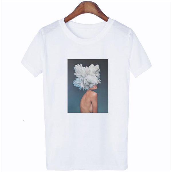 harajuku aesthetics and women men t shirts beauty flower printing woman fashion kawaii clothes leisure design, White;black
harajuku aesthetics and women men t shirts beauty flower printing woman fashion kawaii clothes leisure design, White;black