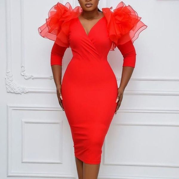 bodycon dresses plus size women v neck patchwork mesh ruffle half sleeve drop office lady evening party birthday robes 210527, Black;gray
bodycon dresses plus size women v neck patchwork mesh ruffle half sleeve drop office lady evening party birthday robes 210527, Black;gray