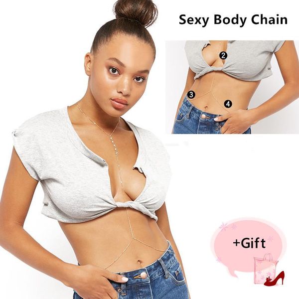 other women charm rhinestone chain simple bikini body summer beach club chest waist necklace for jewelry, Slivery;golden
other women charm rhinestone chain simple bikini body summer beach club chest waist necklace for jewelry, Slivery;golden